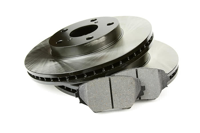 Gluing brake linings