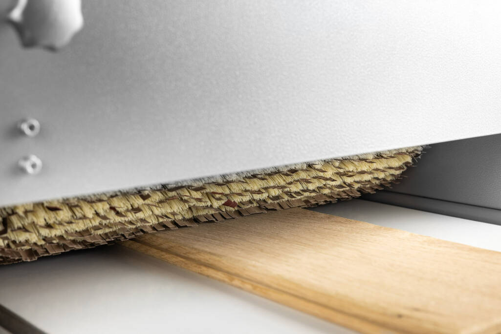 Bürstenelement im Einsatz