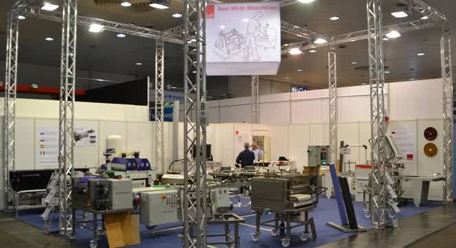 Axel Wirth Maschinen auf der Messe