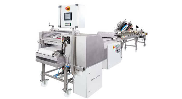 Metering roller system reverse machine DDWO with distributor unit