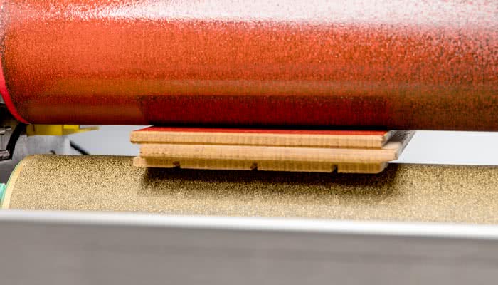 oil application with LW100 from Axel Wirth Maschinen GmbH